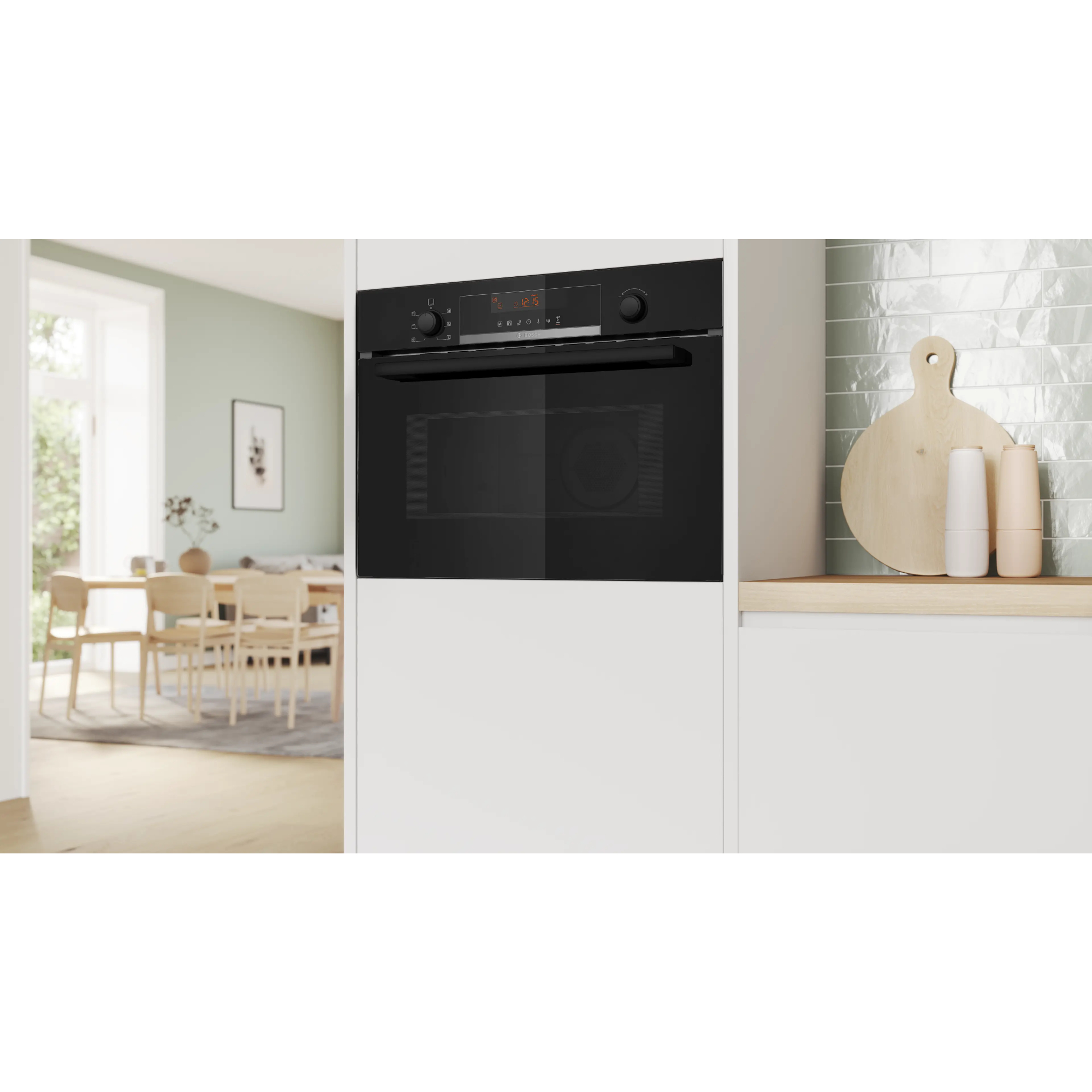 Микроволновая печь встраиваемая Bosch CMA583MB0, черный в TehnoAdept