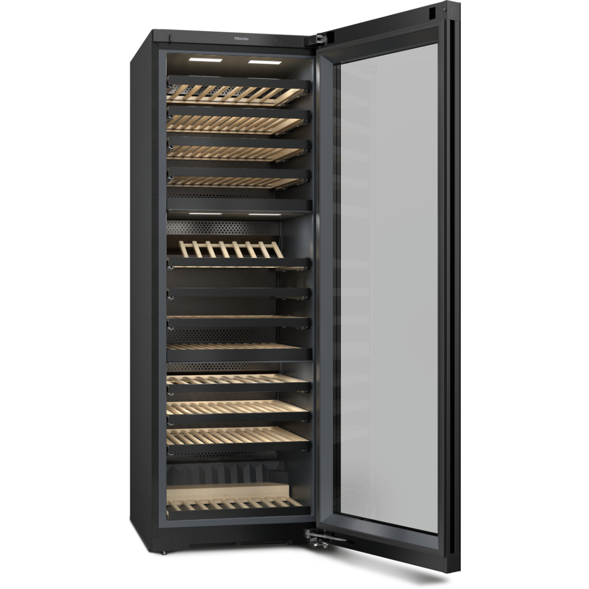Винный шкаф Miele KWT 4995 F OBSW Obsidian Black/Glass, черный обсидиан/стекло в TehnoAdept