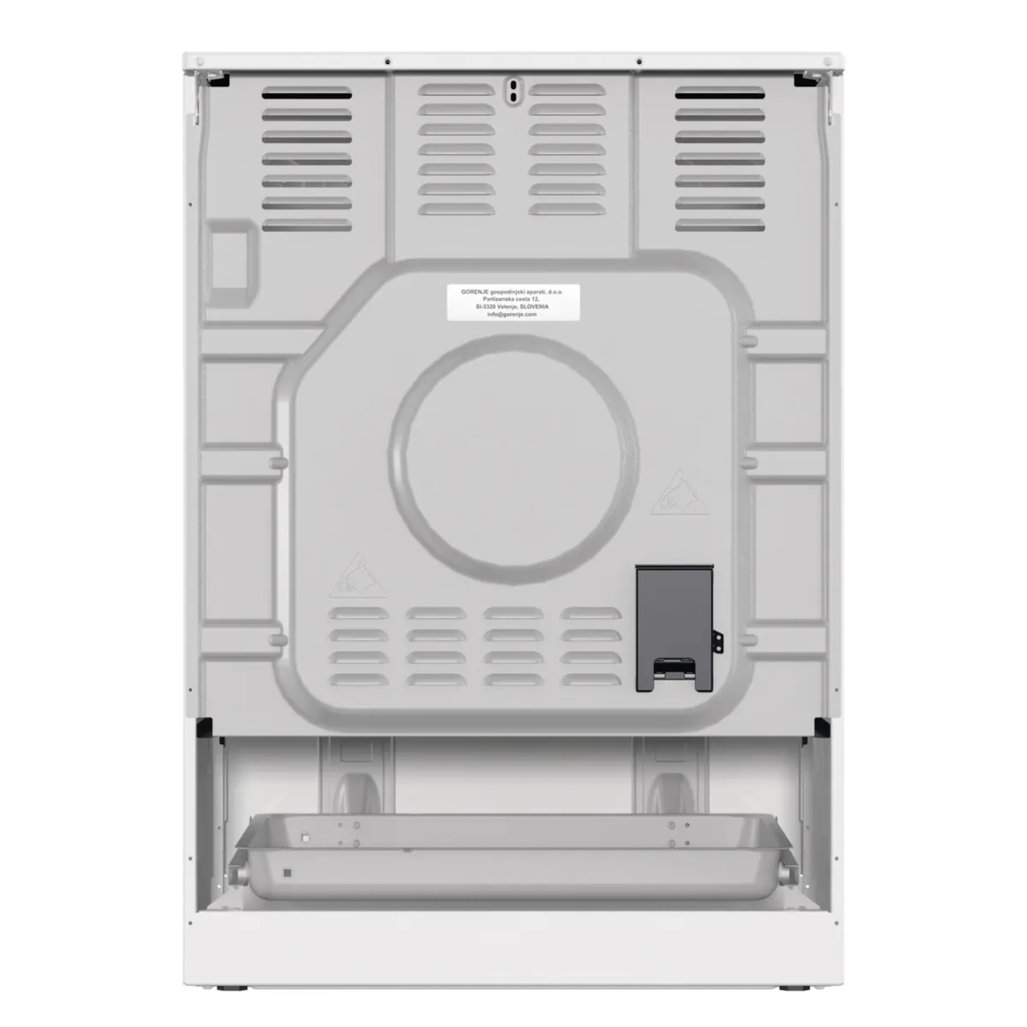 Плита электрическая Gorenje GEC6A41WC, белый в TehnoAdept
