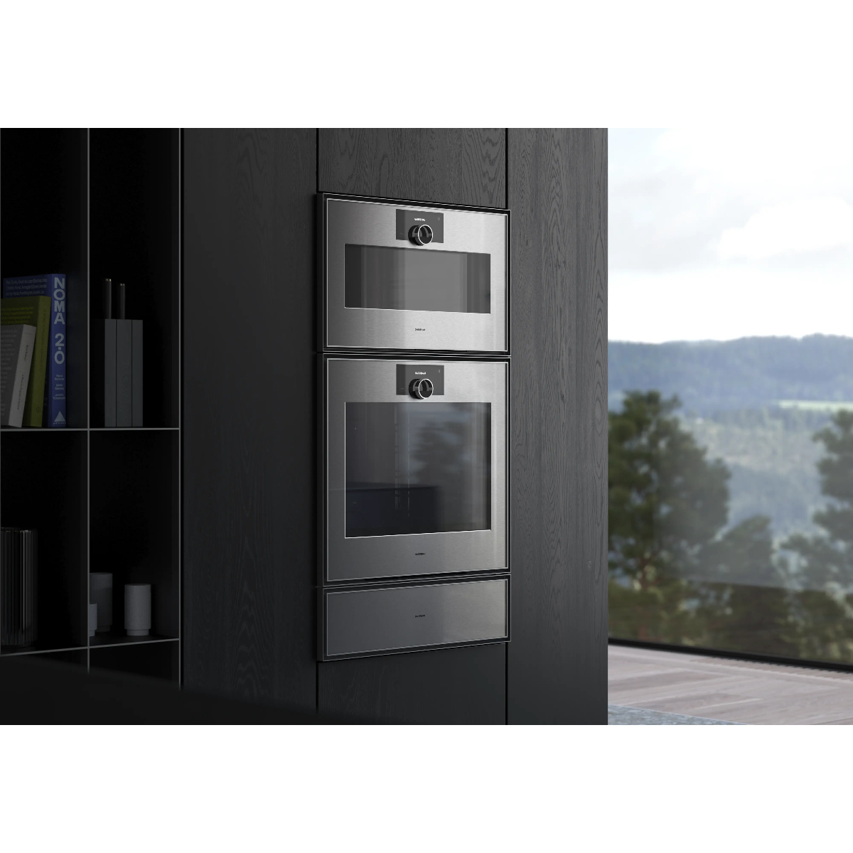 Духовой шкаф электрический Gaggenau GO480120, нержавеющая сталь в TehnoAdept