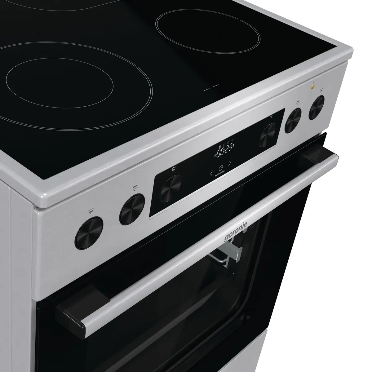 Плита электрическая Gorenje GECS6C70XPA, нержавеющая сталь в TehnoAdept
