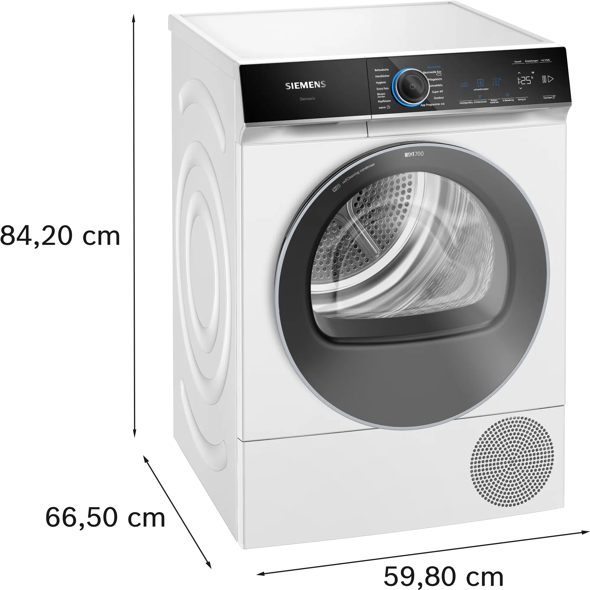 Сушильная машина Siemens WQ45B2B40, белый в TehnoAdept