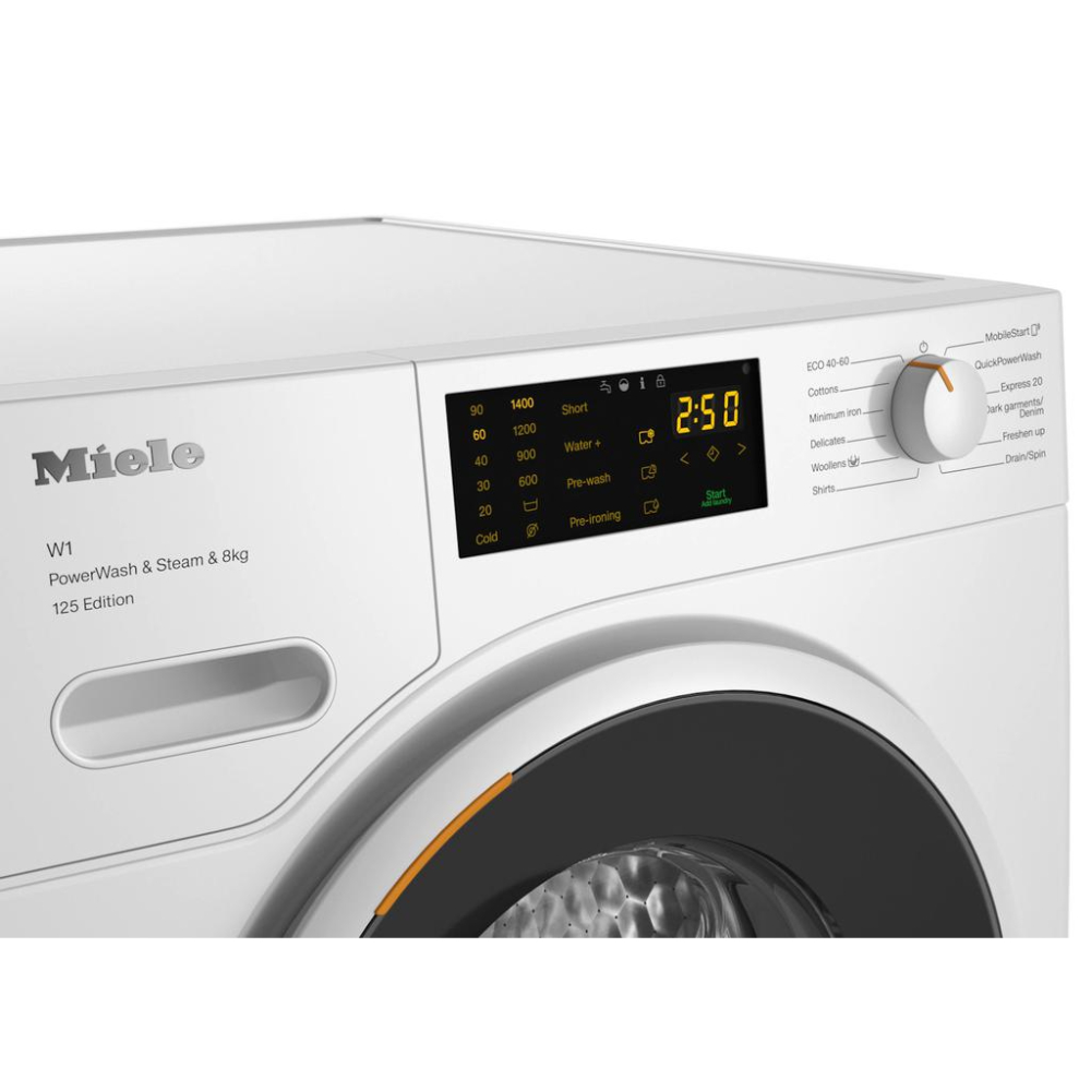 Стиральная машина Miele WWB380 WCS 125 Edition LOWE Lotus White, белый лотос в TehnoAdept