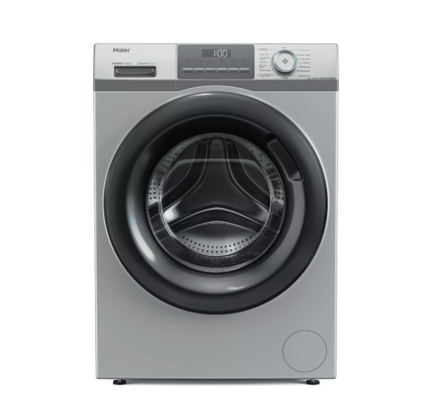 Стиральная машина Haier HW60-BP12929BSE, серебро в TehnoAdept
