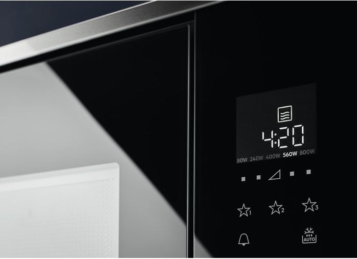 Микроволновая печь встраиваемая Electrolux LMS2203EMX, черный/нержавеющая сталь в TehnoAdept