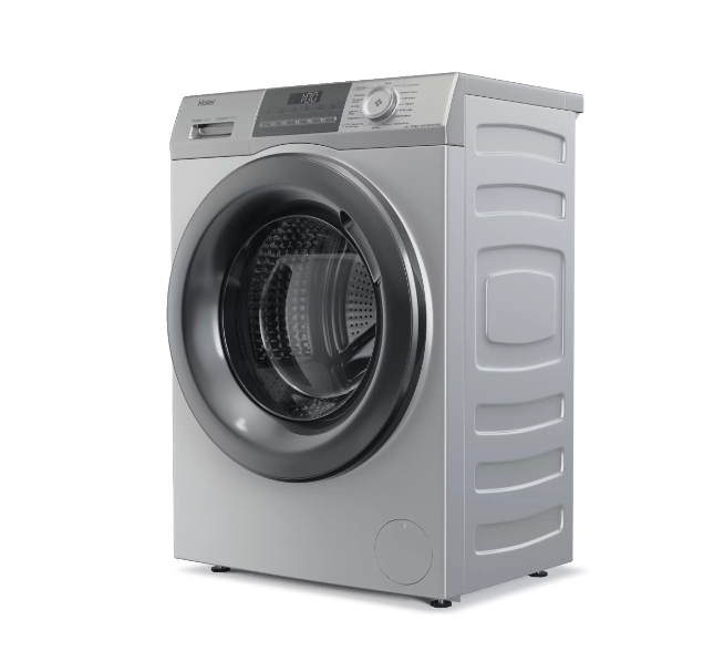 Стиральная машина Haier HW60-BP12929BSE, серебро в TehnoAdept