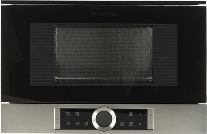 Микроволновая печь встраиваемая Bosch BFL634GS1, черный/серебристый в TehnoAdept