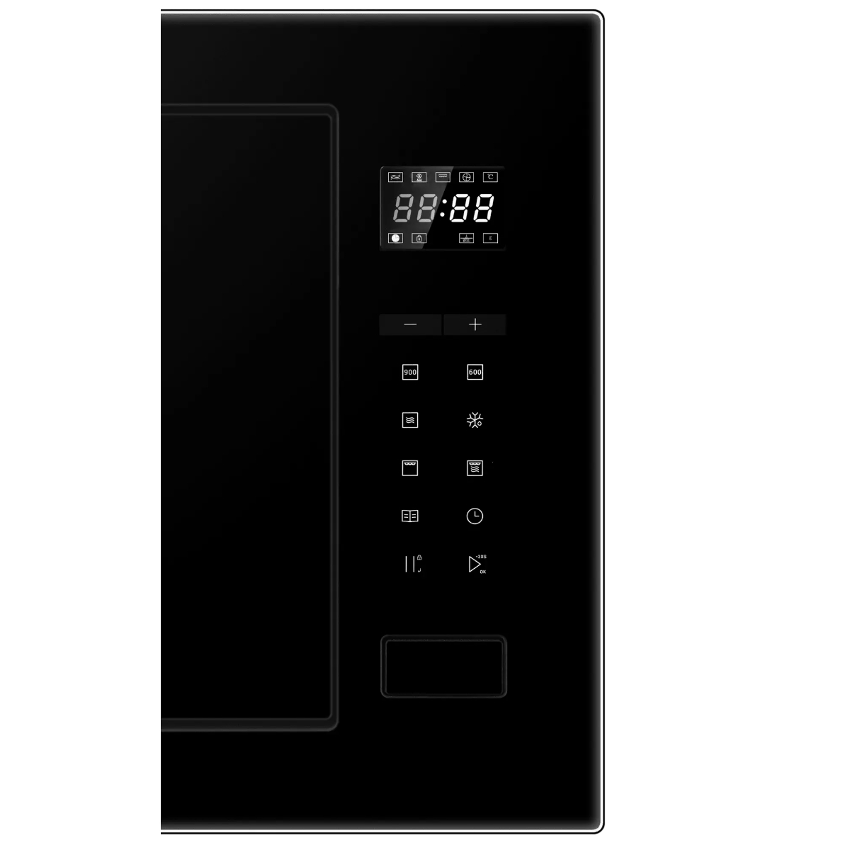 Микроволновая печь встраиваемая Haier HMX-BTG259B, черный в TehnoAdept