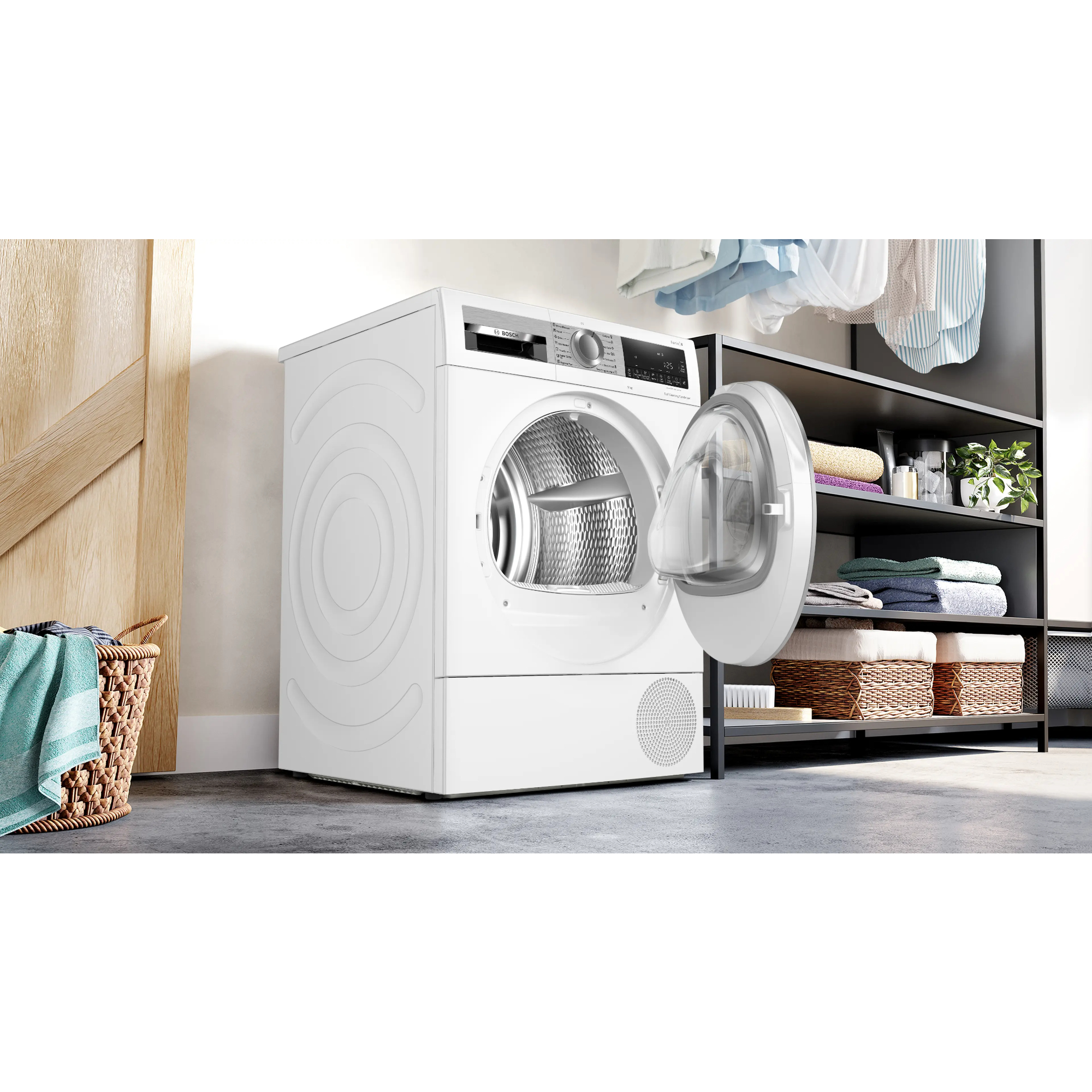 Сушильная машина Bosch WQG24591BY, белый в TehnoAdept