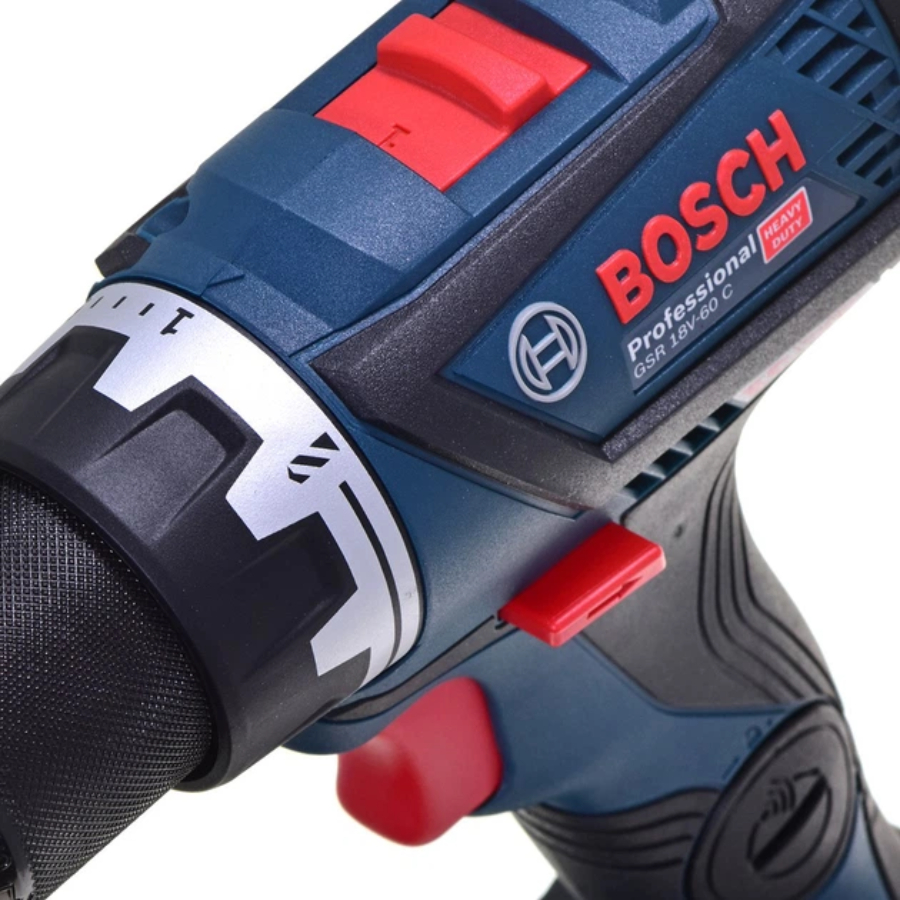 Дрель-шуруповерт аккумуляторная Bosch GSR 18V-60C, арт. 0615990L8E (кейс, с 3 АКБ и ЗУ) в TehnoAdept