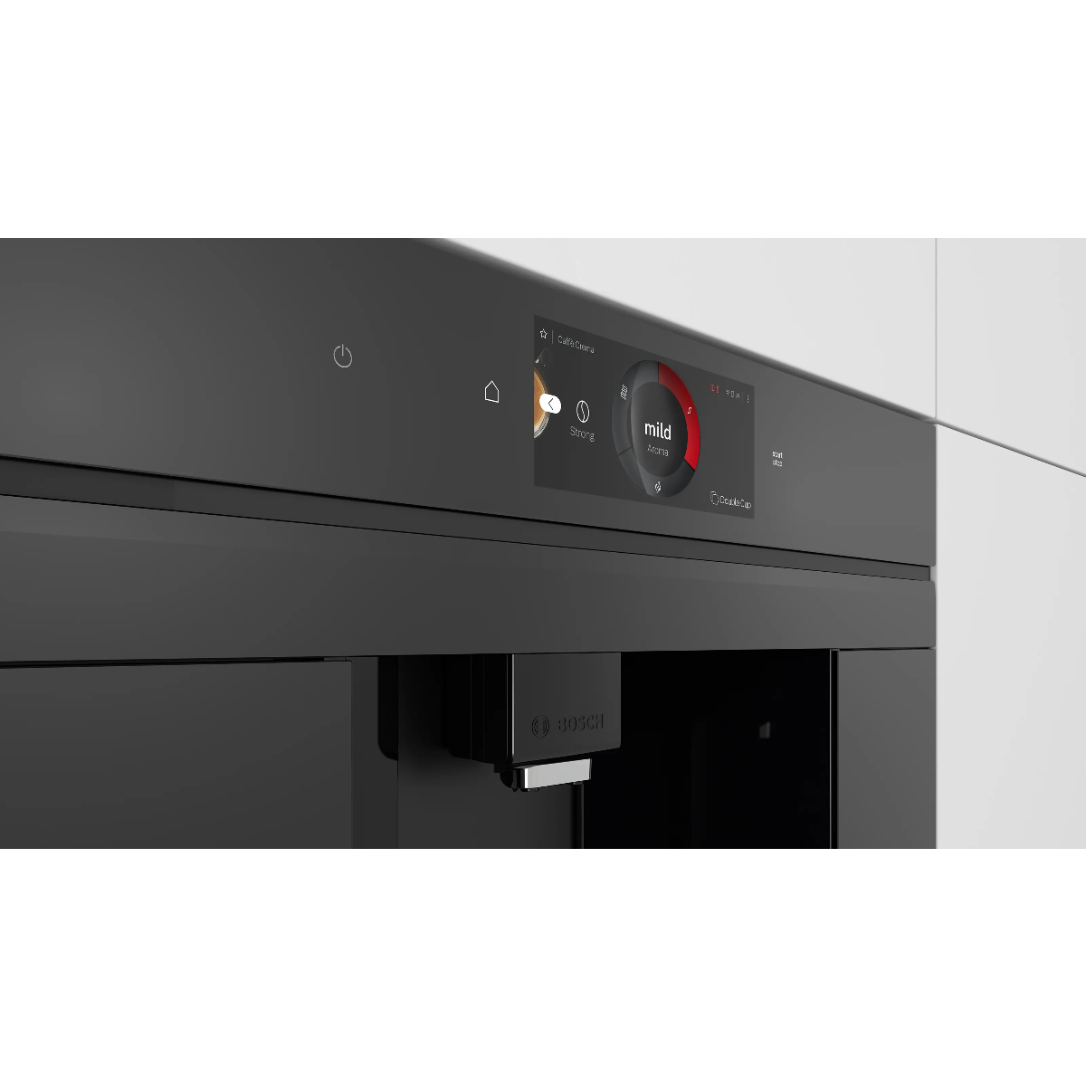 Кофемашина автоматическая встраиваемая Bosch CTL7181B0, черный в TehnoAdept