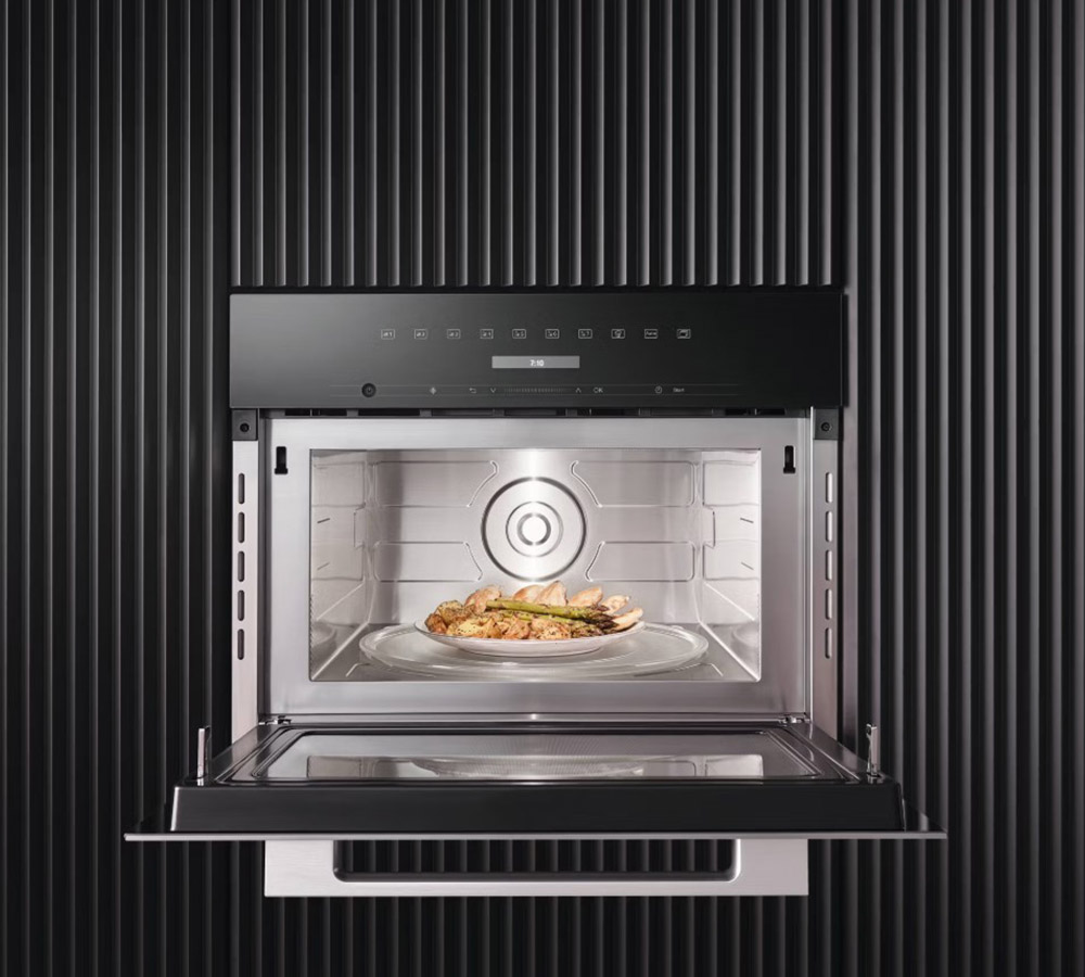 Микроволновая печь встраиваемая Miele M 7244 TC Stainless Steel, нержавеющая сталь в TehnoAdept