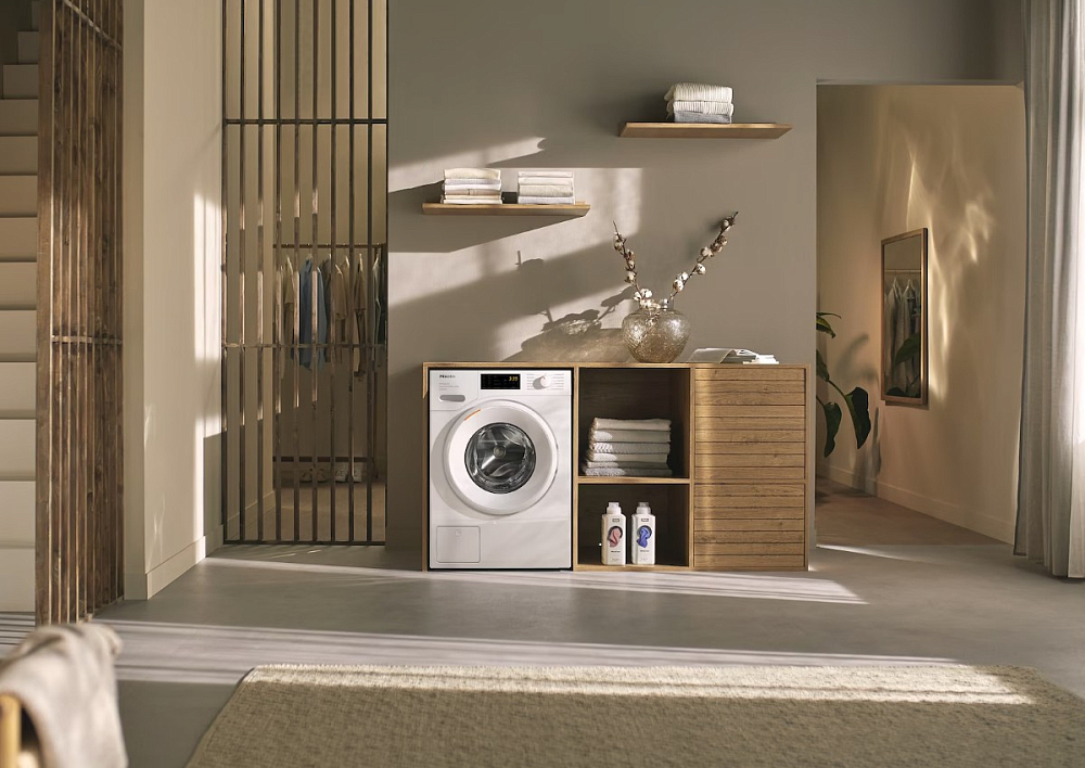 Стиральная машина Miele WSA123 WCS 8kg Active LOWE Lotus White, белый лотос в TehnoAdept