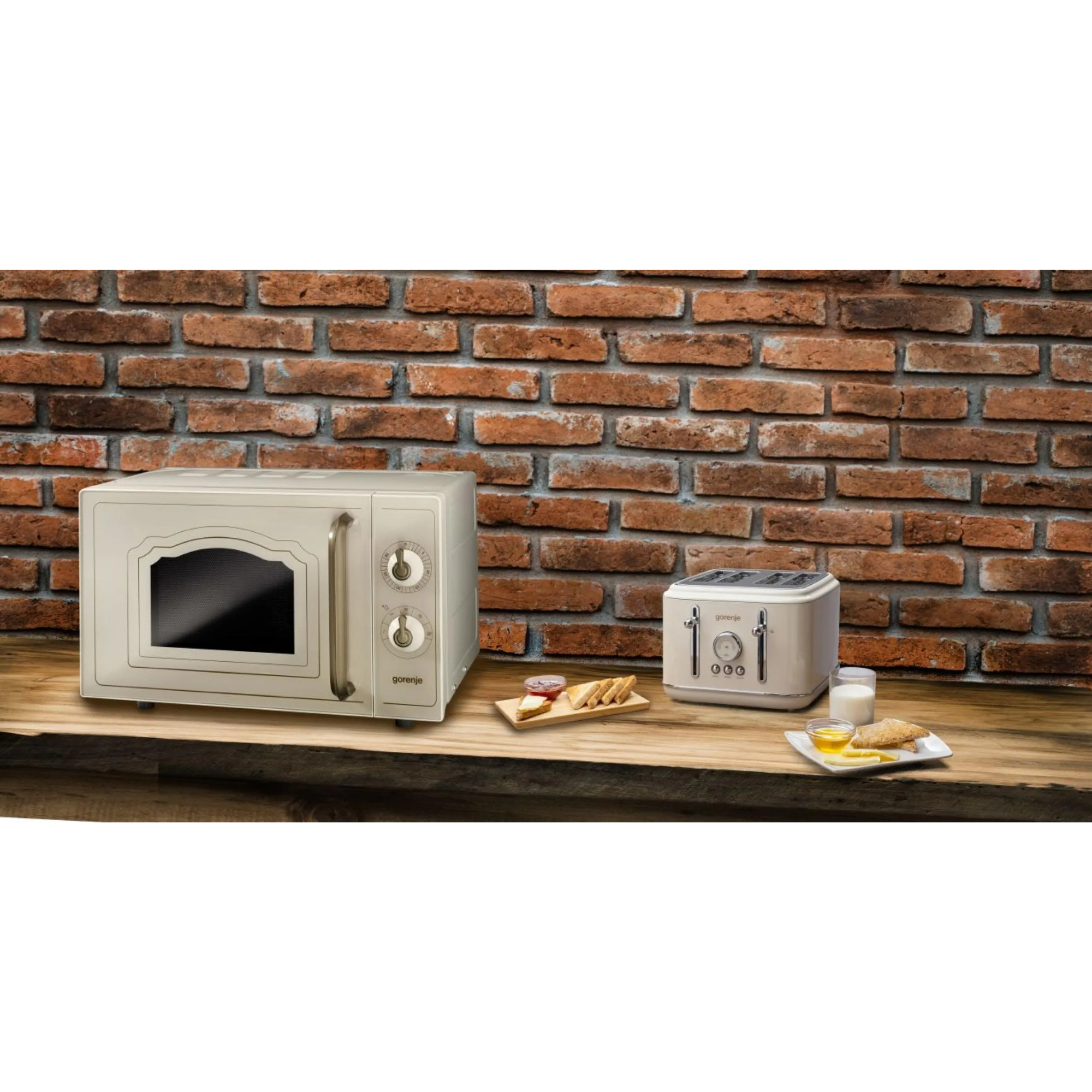 Микроволновая печь Gorenje MO4250TCLI, бежевый в TehnoAdept