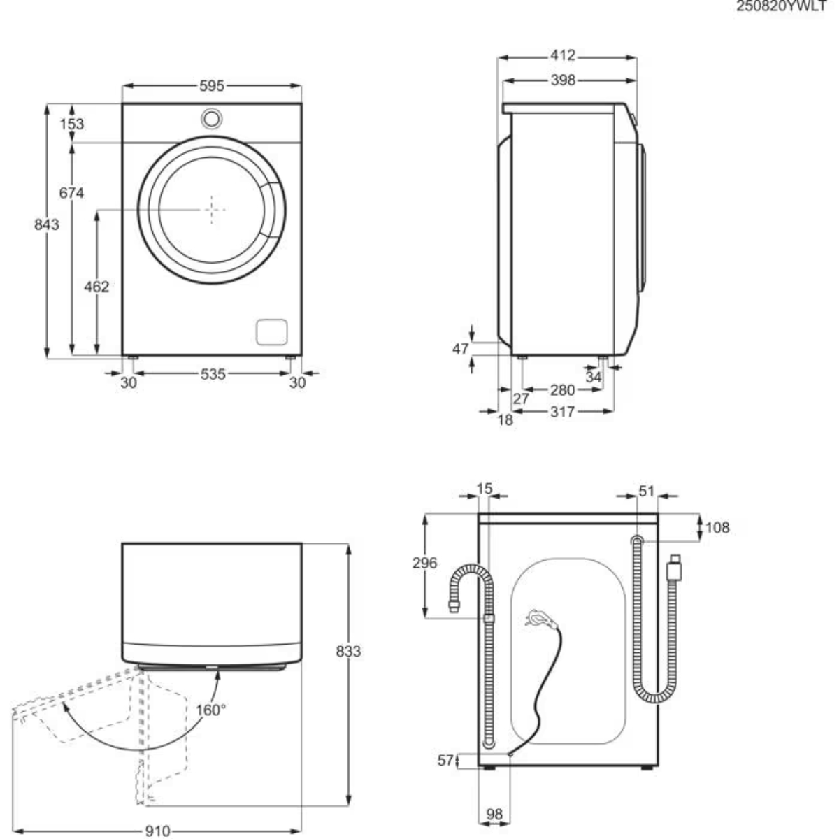 Стиральная машина Electrolux EWS6326DE в TehnoAdept
