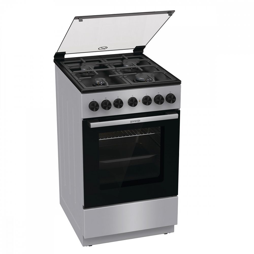 Плита комбинированная Gorenje GK5B44SF, серебристый в TehnoAdept
