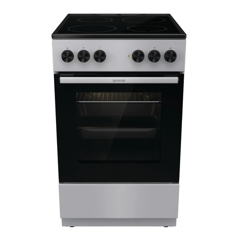 Плита электрическая Gorenje GEC5A12SG, серый/черный в TehnoAdept