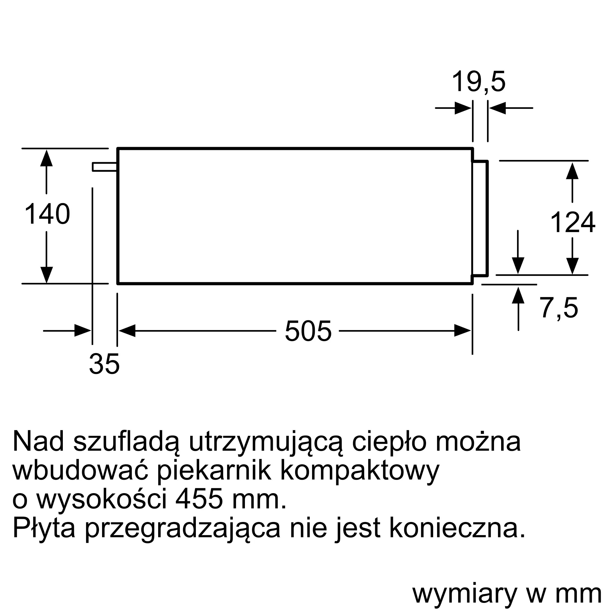 Подогреватель посуды Bosch BIC510NB0, черный в TehnoAdept