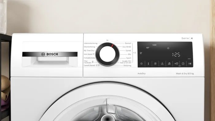 Стирально-сушильная машина Bosch WNA134L0SN, белый в TehnoAdept