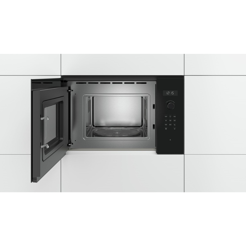 Микроволновая печь встраиваемая Bosch BFL524MB0 черный в TehnoAdept