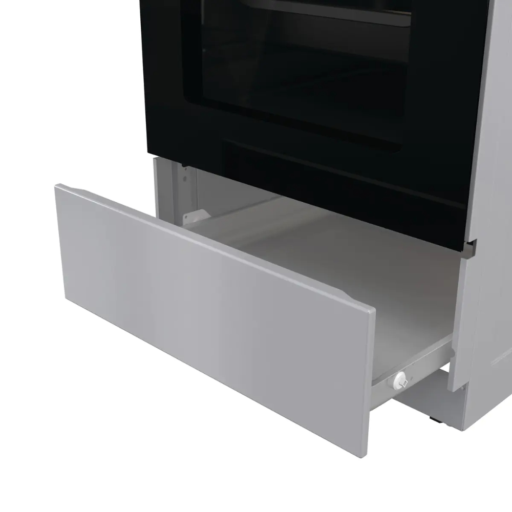 Плита электрическая Gorenje GEC5A12SG, серый/черный в TehnoAdept