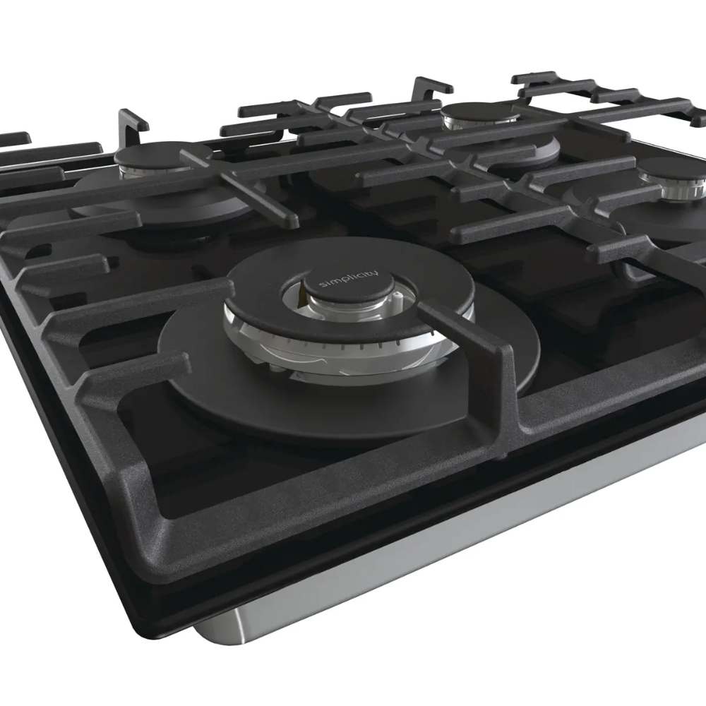 Варочная панель газовая Gorenje GTW642SYB, черный в TehnoAdept