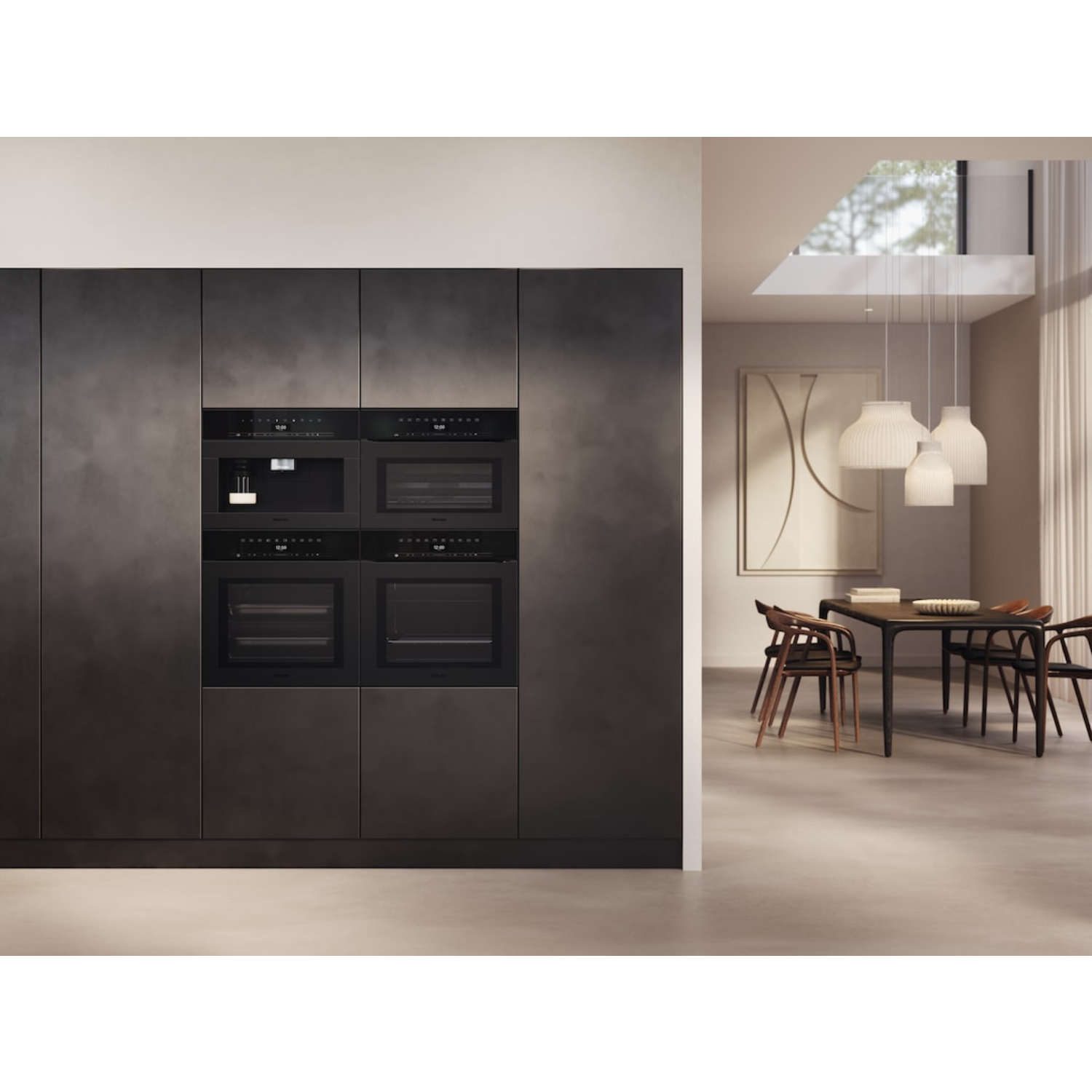 Паровая печь встраиваемая Miele DGC 7460 HCX Pro 125 Gala Ed OBSW/MATT Obsidian Black Matt, черный в TehnoAdept