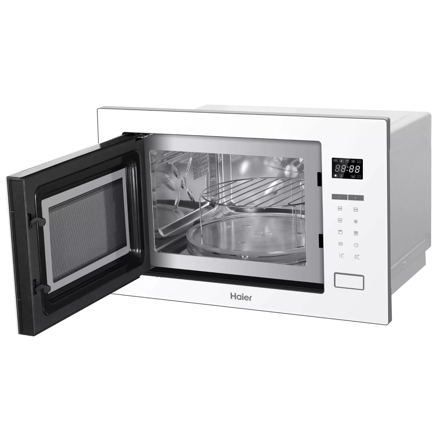 Микроволновая печь встраиваемая Haier HMX-BTG259W, белый в TehnoAdept