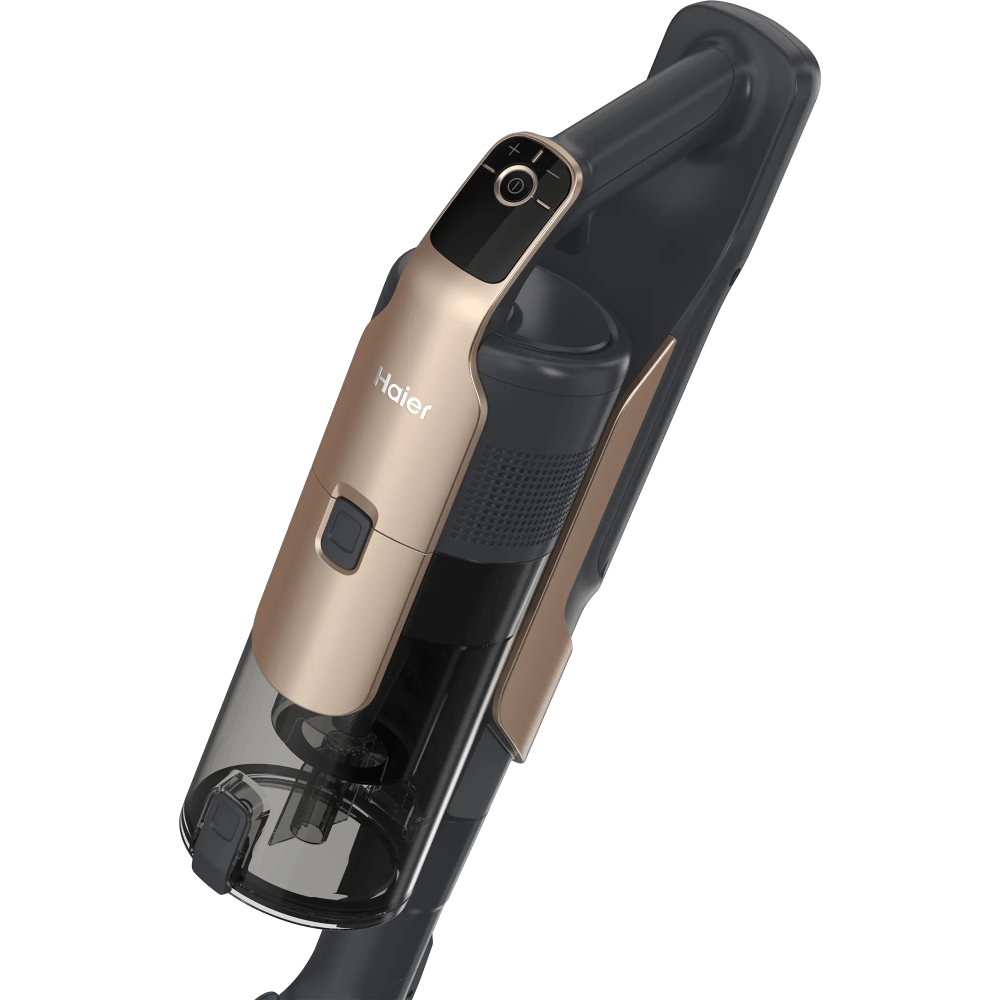 Пылесос вертикальный Haier C6 Pro (SC6P1B), антрацит/золотистый в TehnoAdept