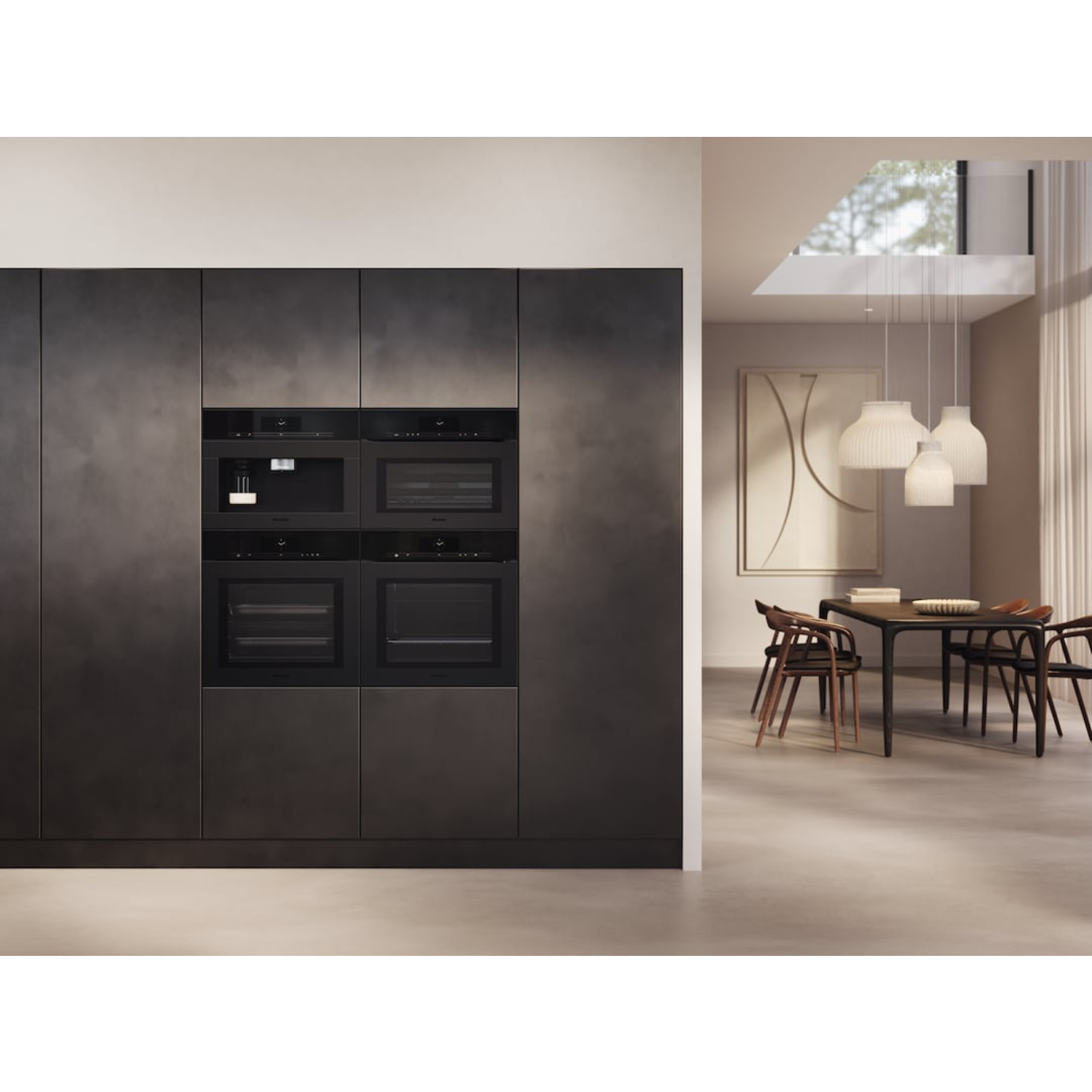 Паровая печь встраиваемая Miele DGC 7865 HCX Pro 125 Gala Ed OBSW/MATT Obsidian Black Matt, черный в TehnoAdept