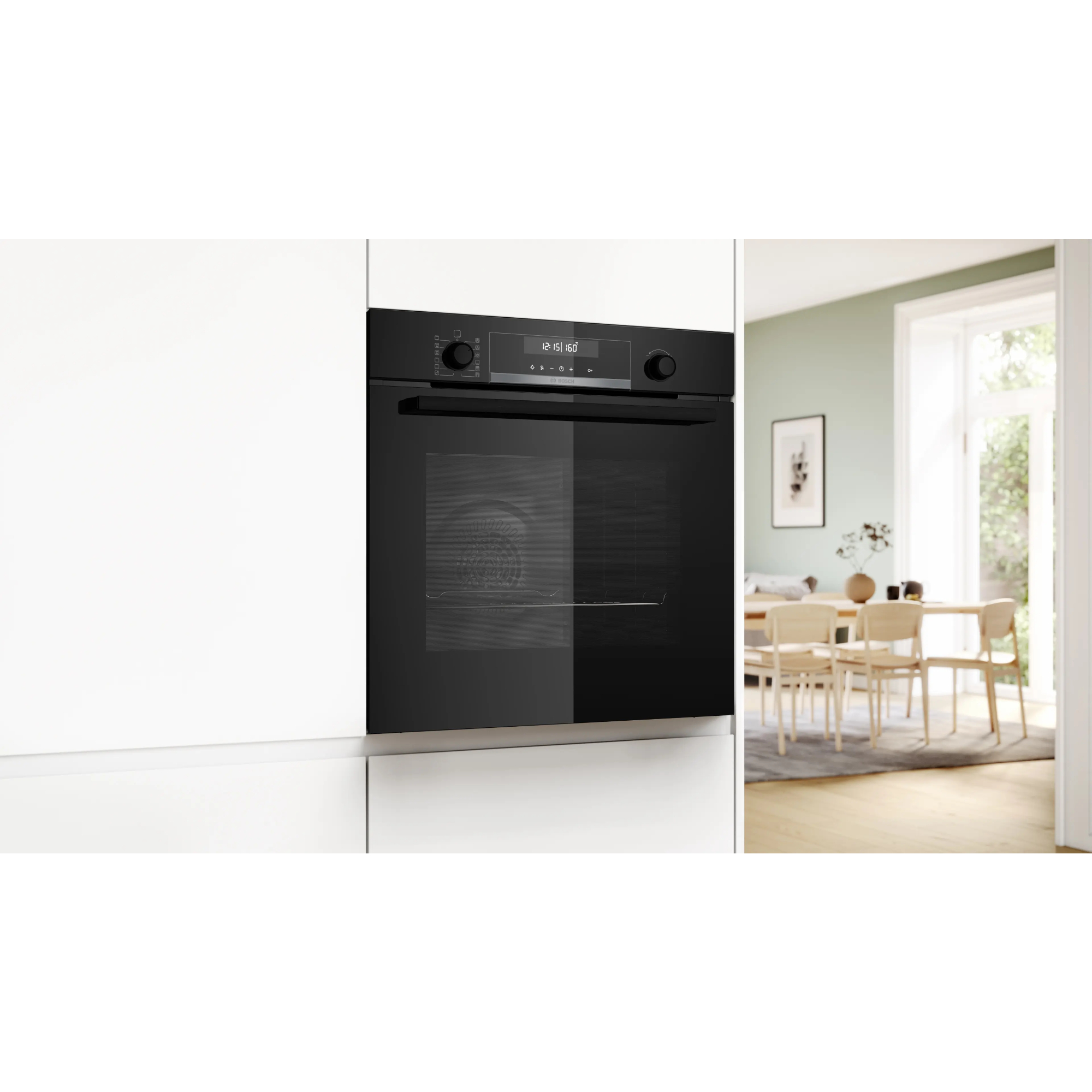 Духовой шкаф электрический Bosch HBG578BB3, черный в TehnoAdept