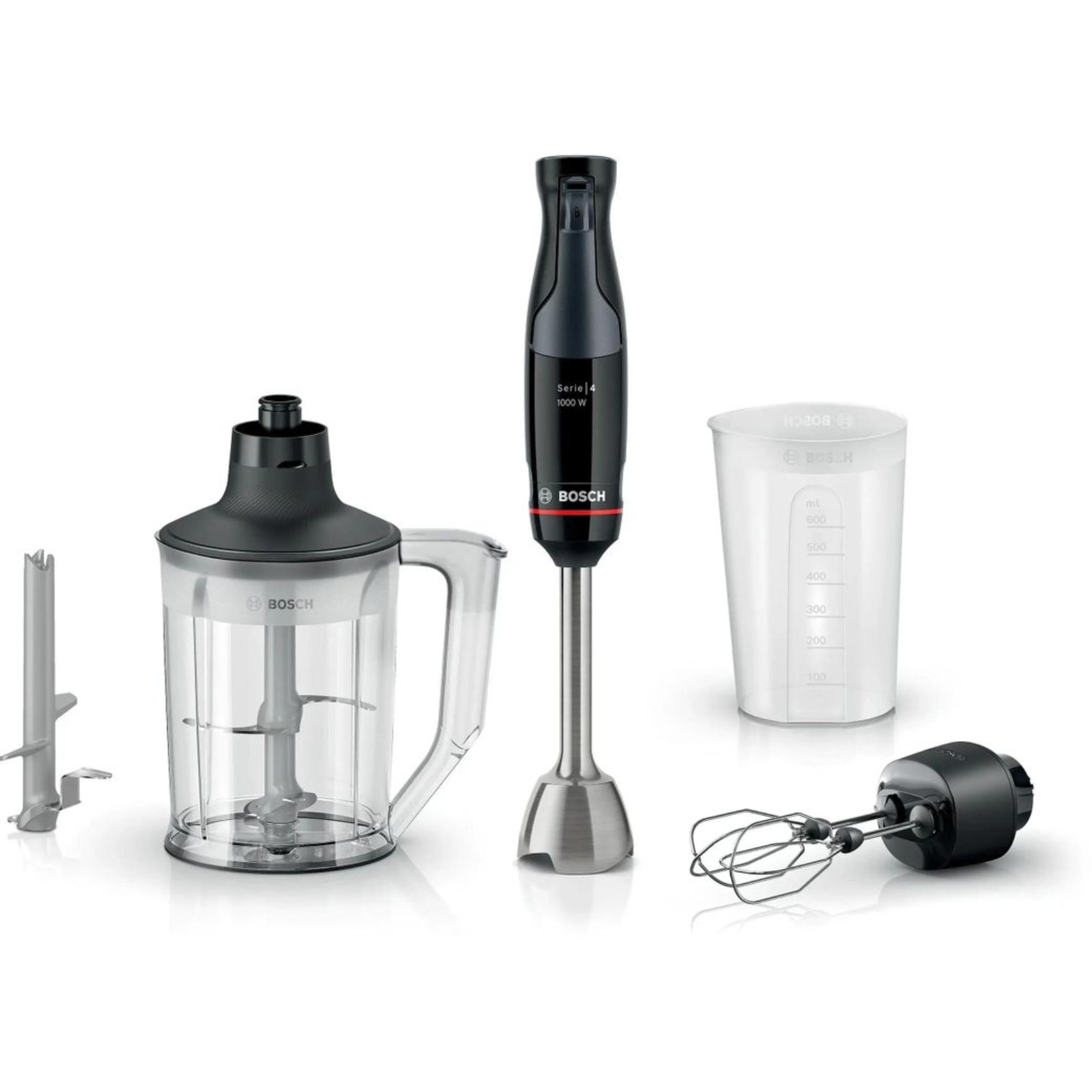 Блендер погружной Bosch MSM4B654, черный в TehnoAdept