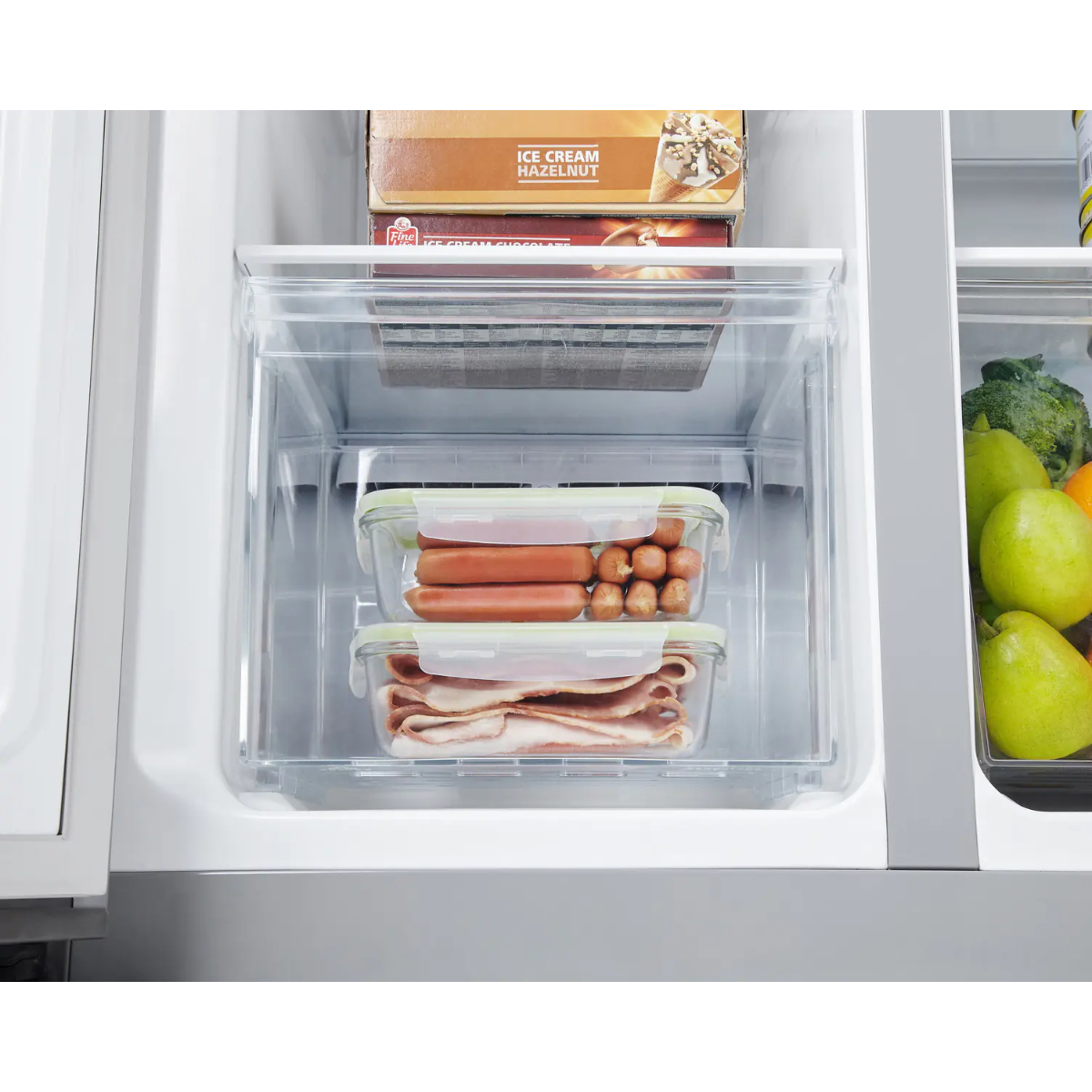 Холодильник Side-by-Side Gorenje NRS81714SI, серый металлик в TehnoAdept