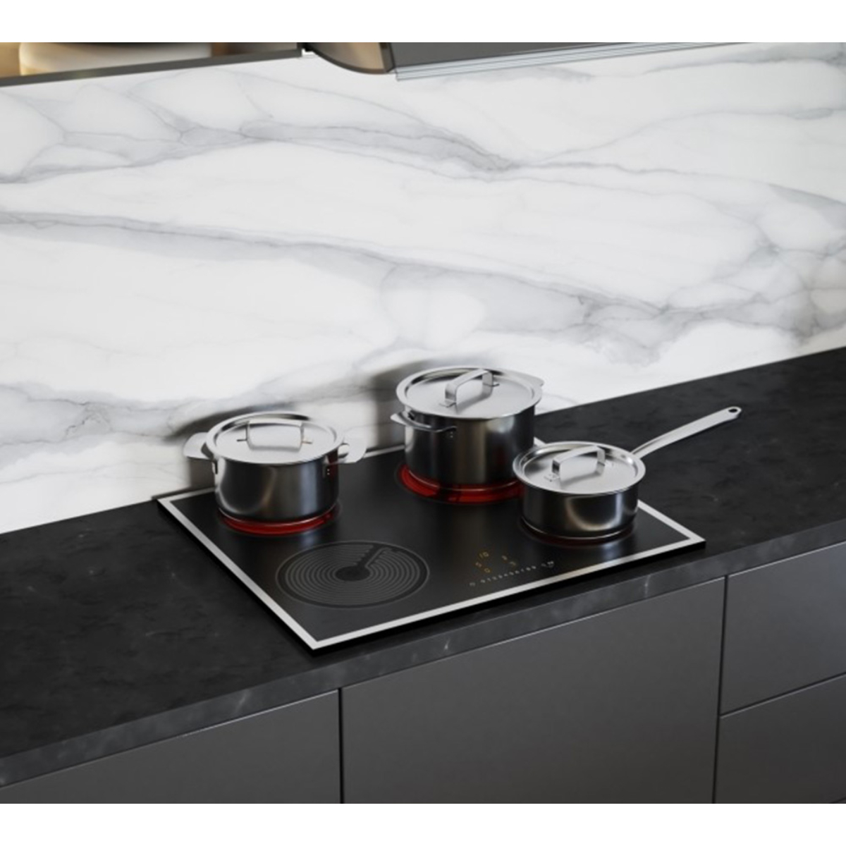 Варочная панель электрическая Miele KM 6520 FR, черный в TehnoAdept