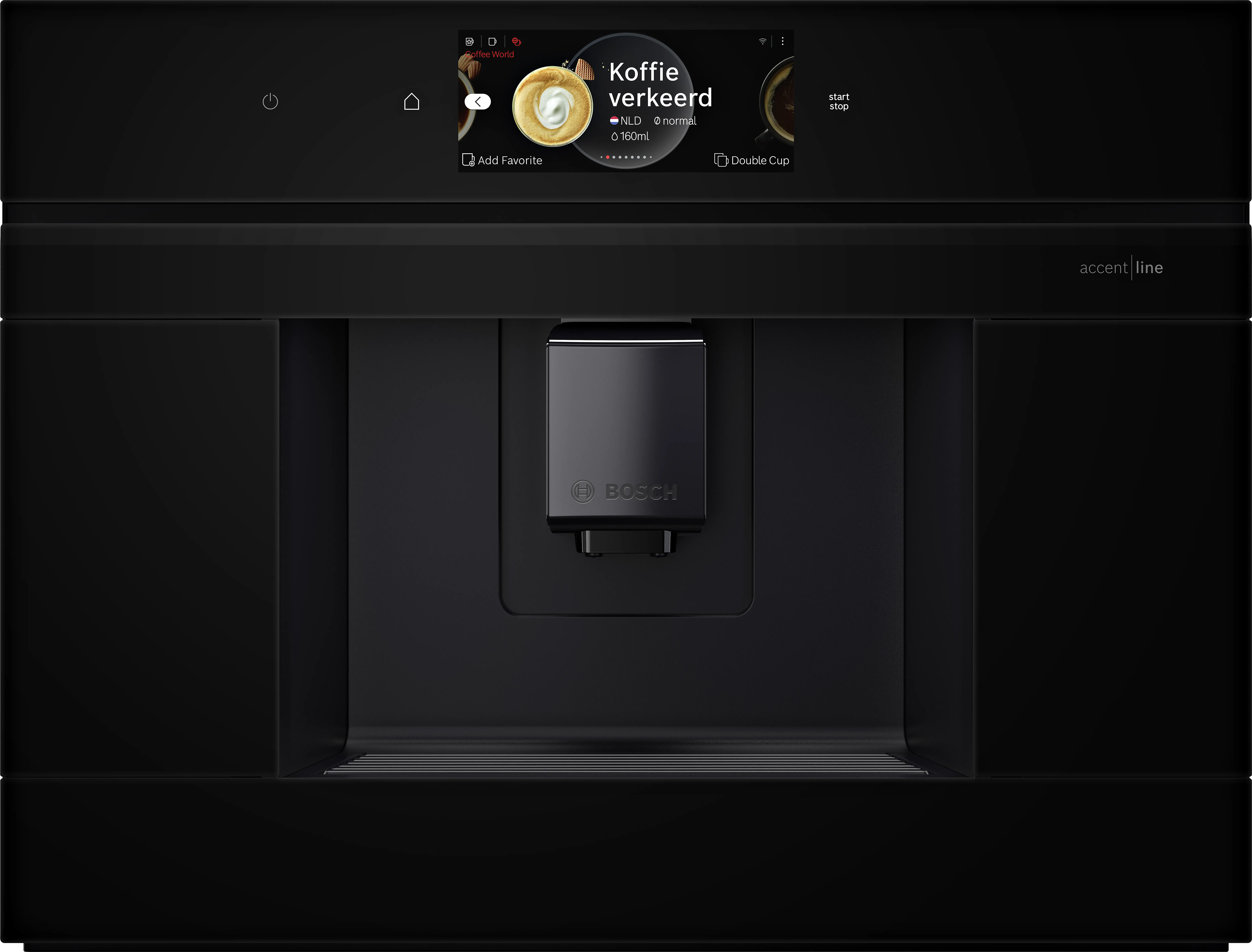 Кофемашина автоматическая встраиваемая Bosch CTL9181B0, черный в TehnoAdept