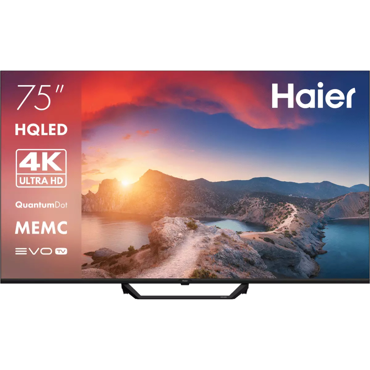 Телевизор Haier 75 Smart TV S2 Pro, черный в TehnoAdept