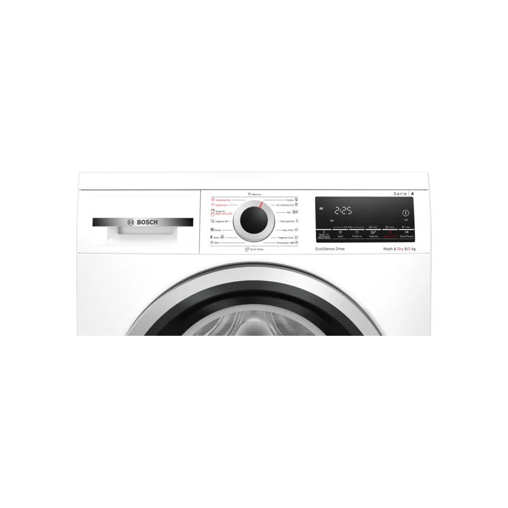 Стиральная машина Bosch WDS28460ME (с английской панелью), белый в TehnoAdept