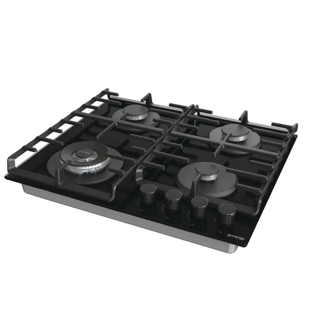 Варочная панель газовая Gorenje GTW642SYB, черный в TehnoAdept