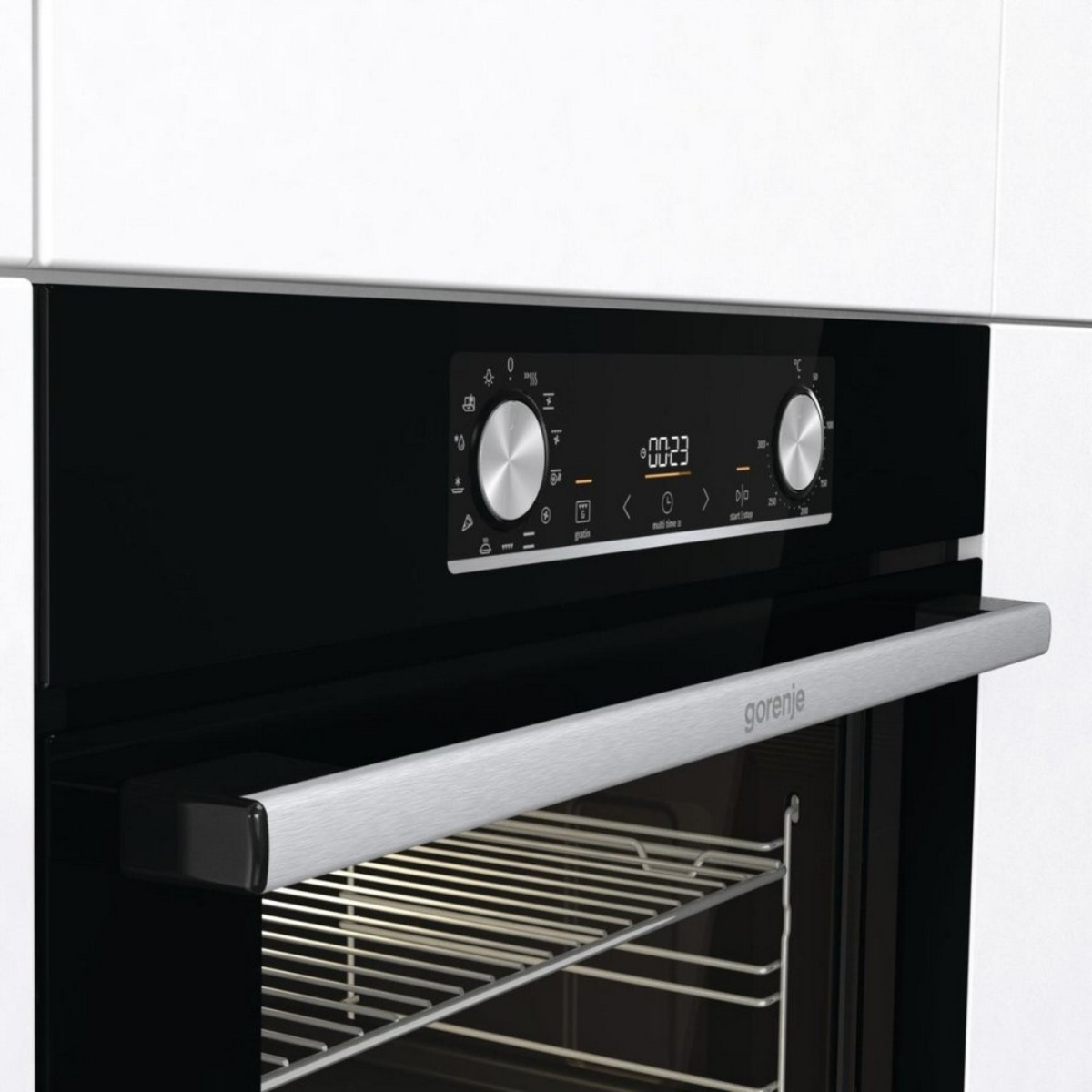 Духовой шкаф электрический Gorenje BOX6737E01BG черный в TehnoAdept