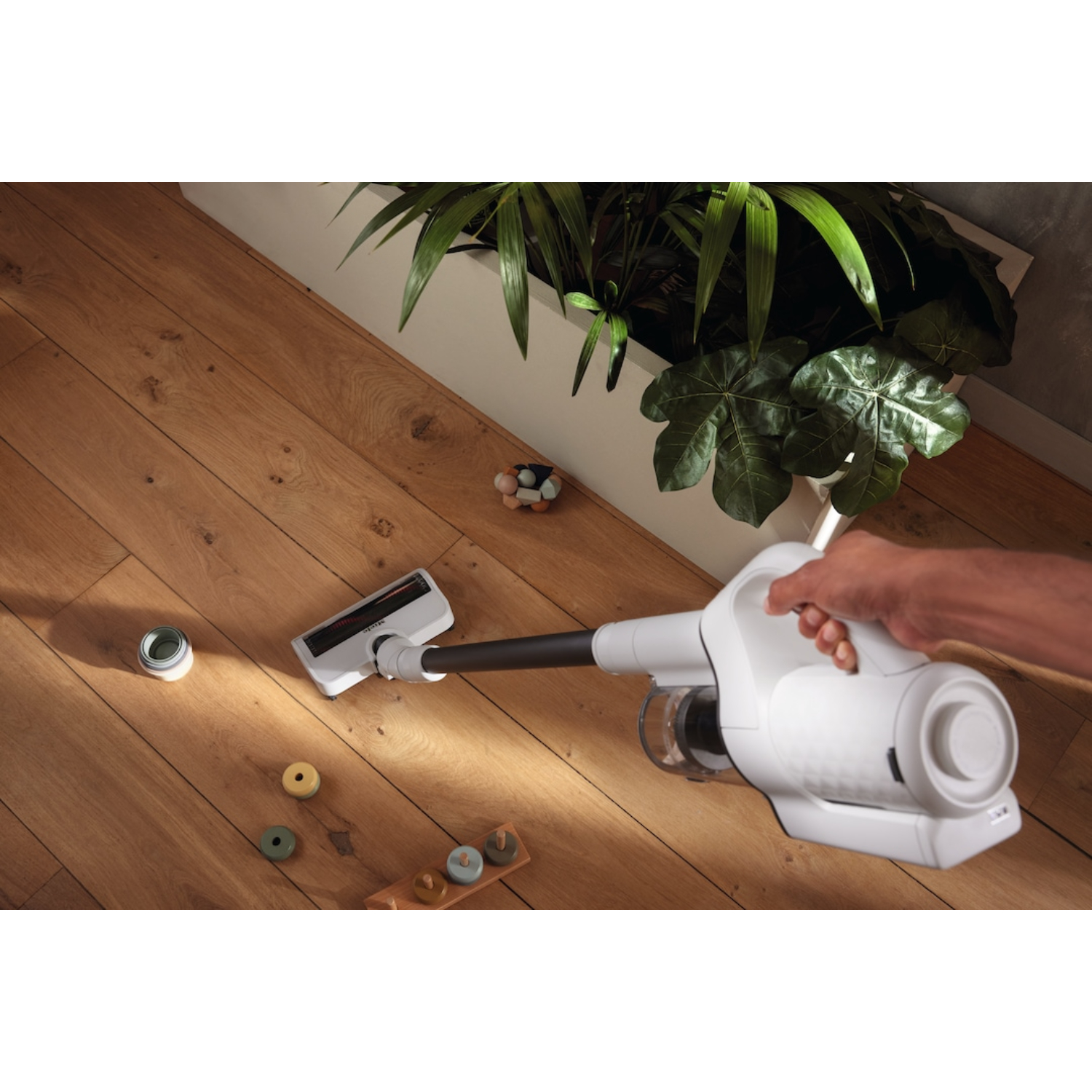 Пылесос вертикальный Miele Duoflex HX1 Extra BRWS Brilliant White, бриллиантовый белый в TehnoAdept