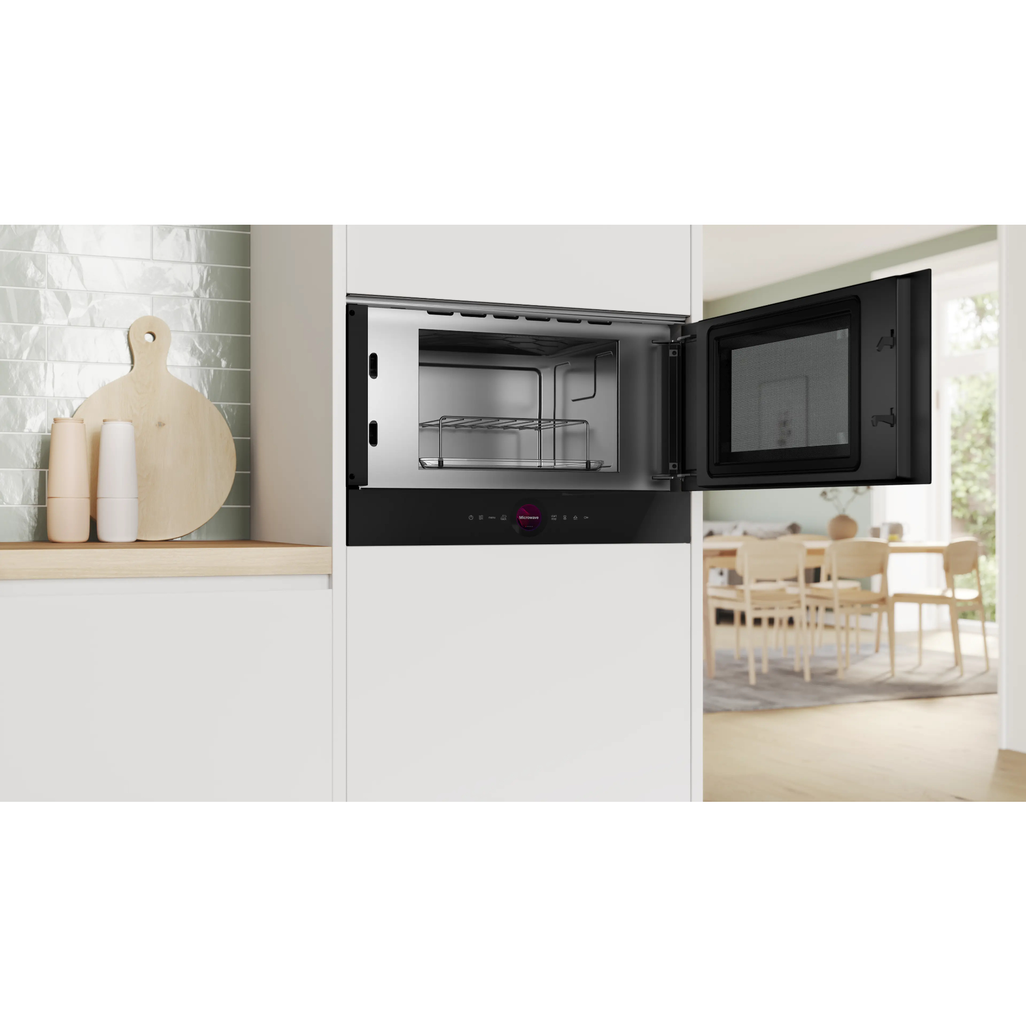 Микроволновая печь встраиваемая Bosch BER7321B1, черный в TehnoAdept