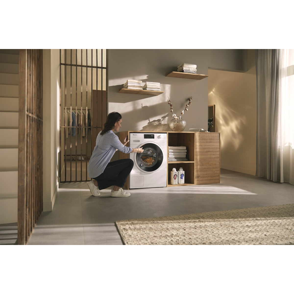 Стиральная машина Miele WWB360 WCS PWash&8kg LOWE Lotus White, белый лотос в TehnoAdept