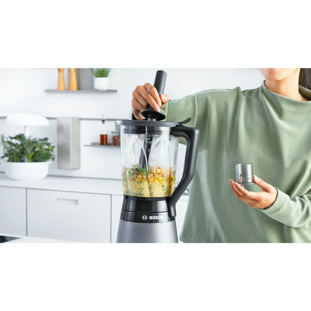 Блендер стационарный Bosch MMB6177S, серебристый в TehnoAdept