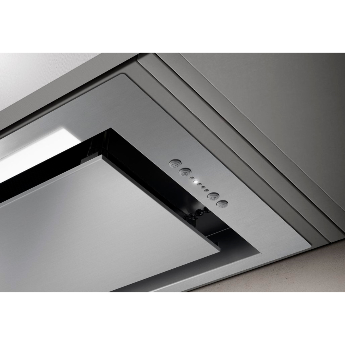 Вытяжка встраиваемая Elica Hidden 2.0 IX/A/72 (IX/A/90, PRF0095073A), нержавеющая сталь в TehnoAdept