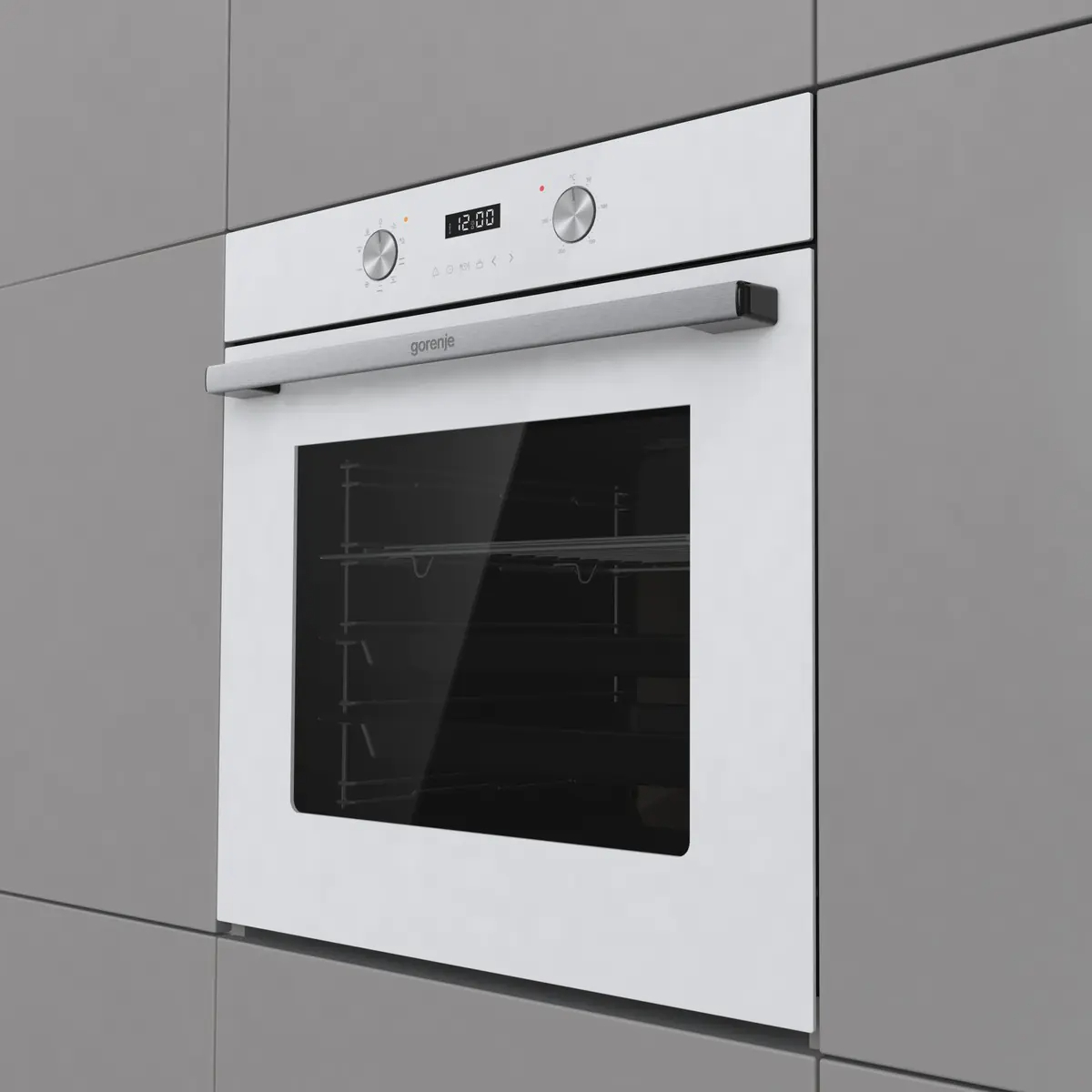 Духовой шкаф электрический Gorenje BO6737E03AWGN, белый в TehnoAdept