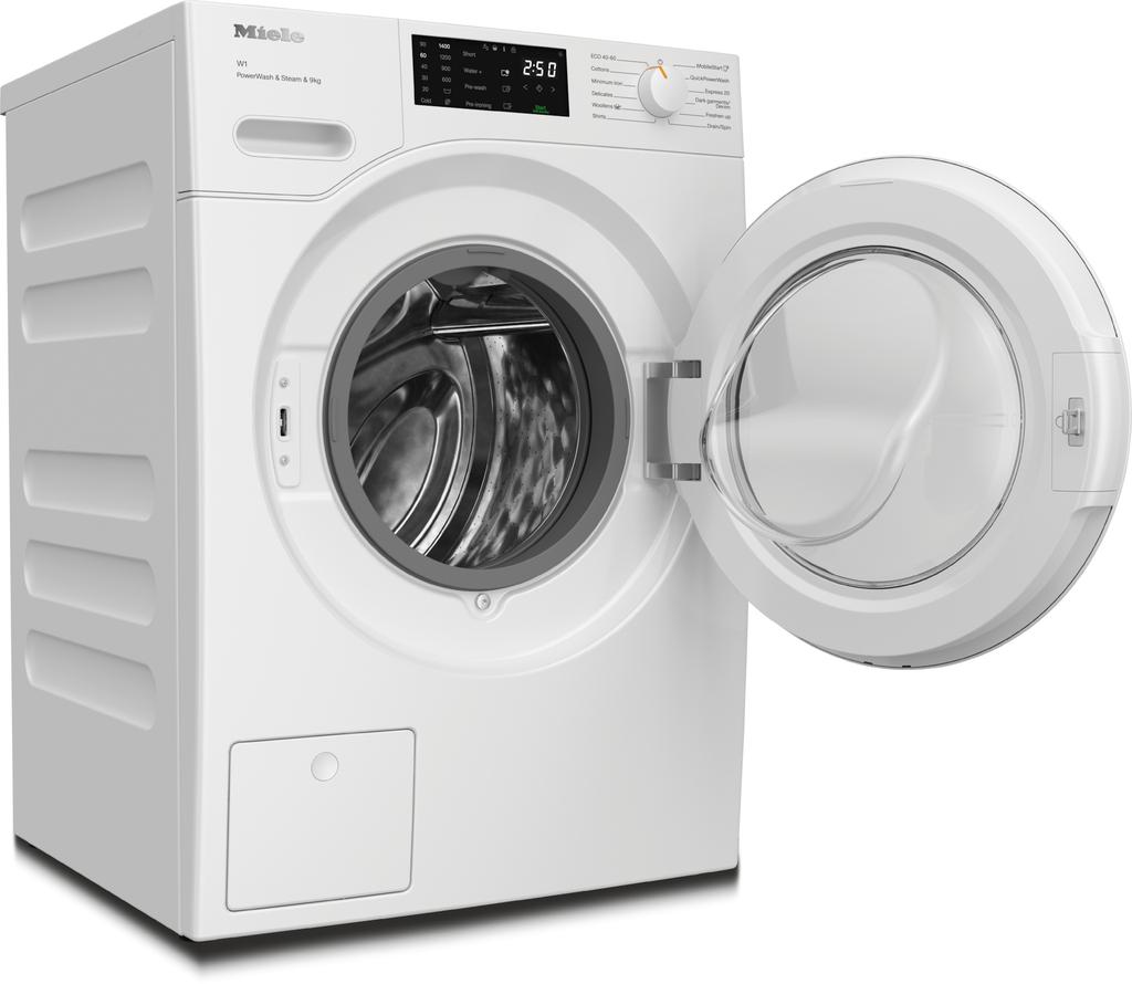 Стиральная машина Miele WWD380 WCS PWash&Steam&9kg LOWE Lotus White, белый лотос в TehnoAdept