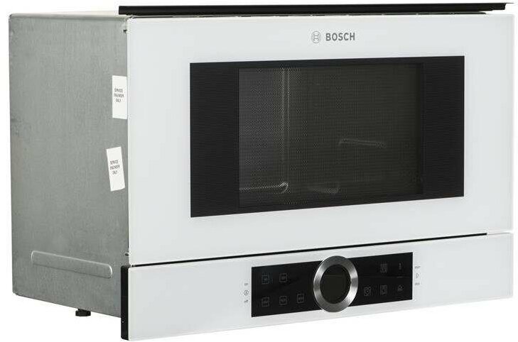 Микроволновая печь встраиваемая Bosch BFR634GW1, белый в TehnoAdept