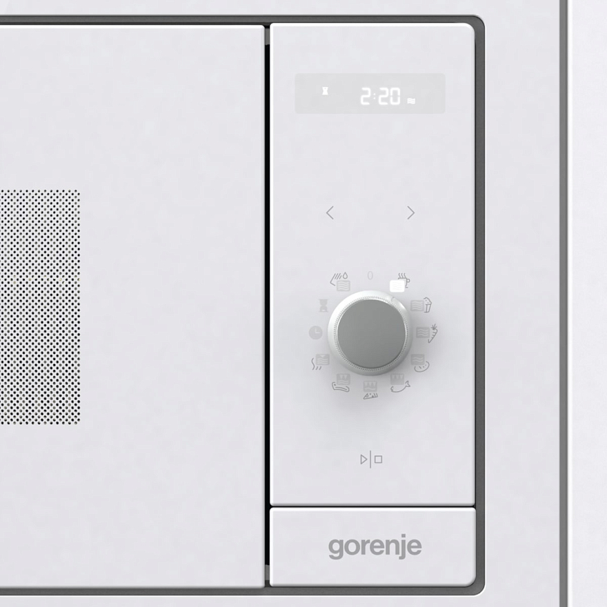 Микроволновая печь встраиваемая Gorenje BM235G1SYW, белый в TehnoAdept