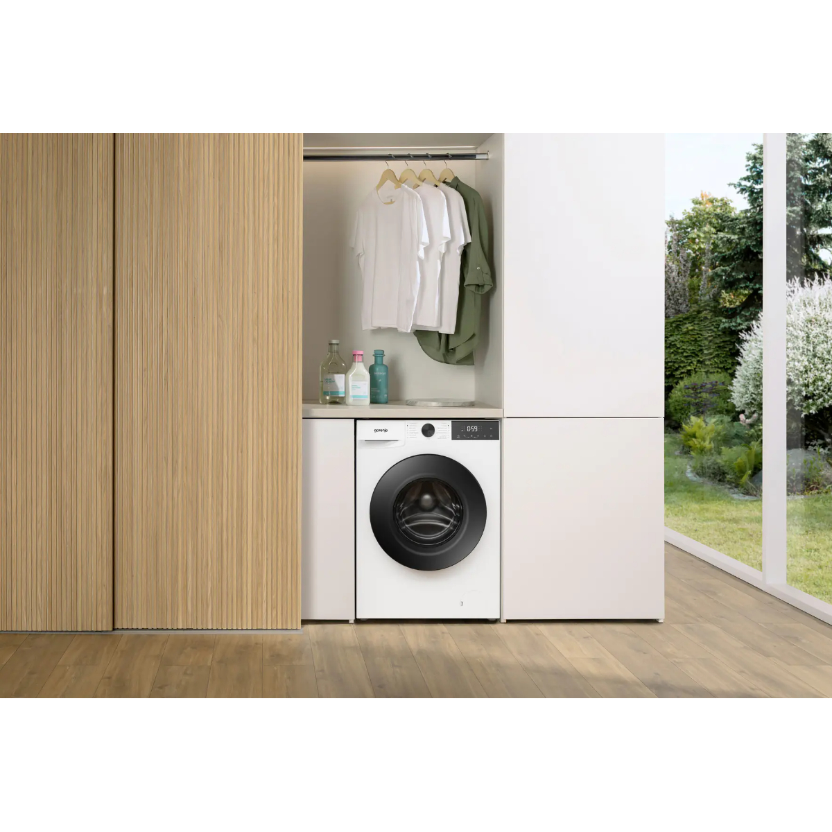 Стирально-сушильная машина Gorenje WDG2P854A3C2/C, белый в TehnoAdept