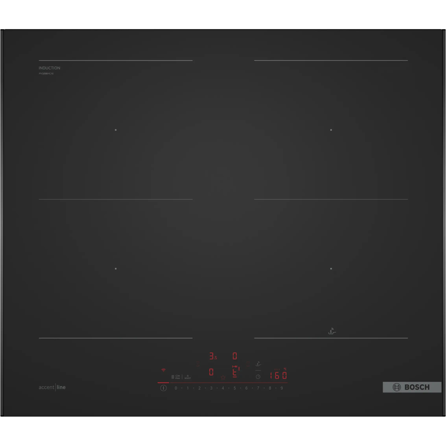 Варочная панель индукционная Bosch PVQ69BHC1E, черный в TehnoAdept